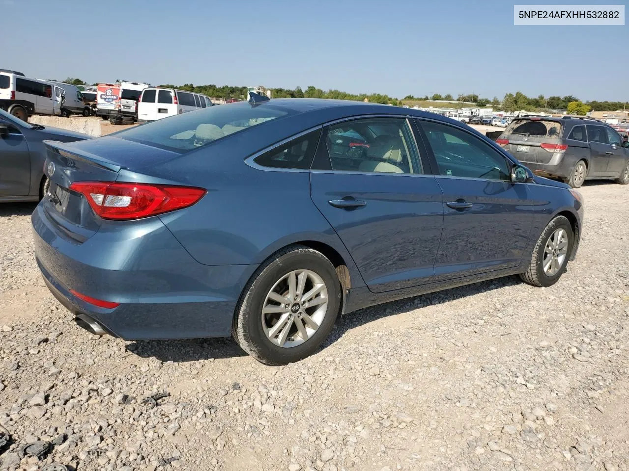 2017 Hyundai Sonata Se VIN: 5NPE24AFXHH532882 Lot: 75085404