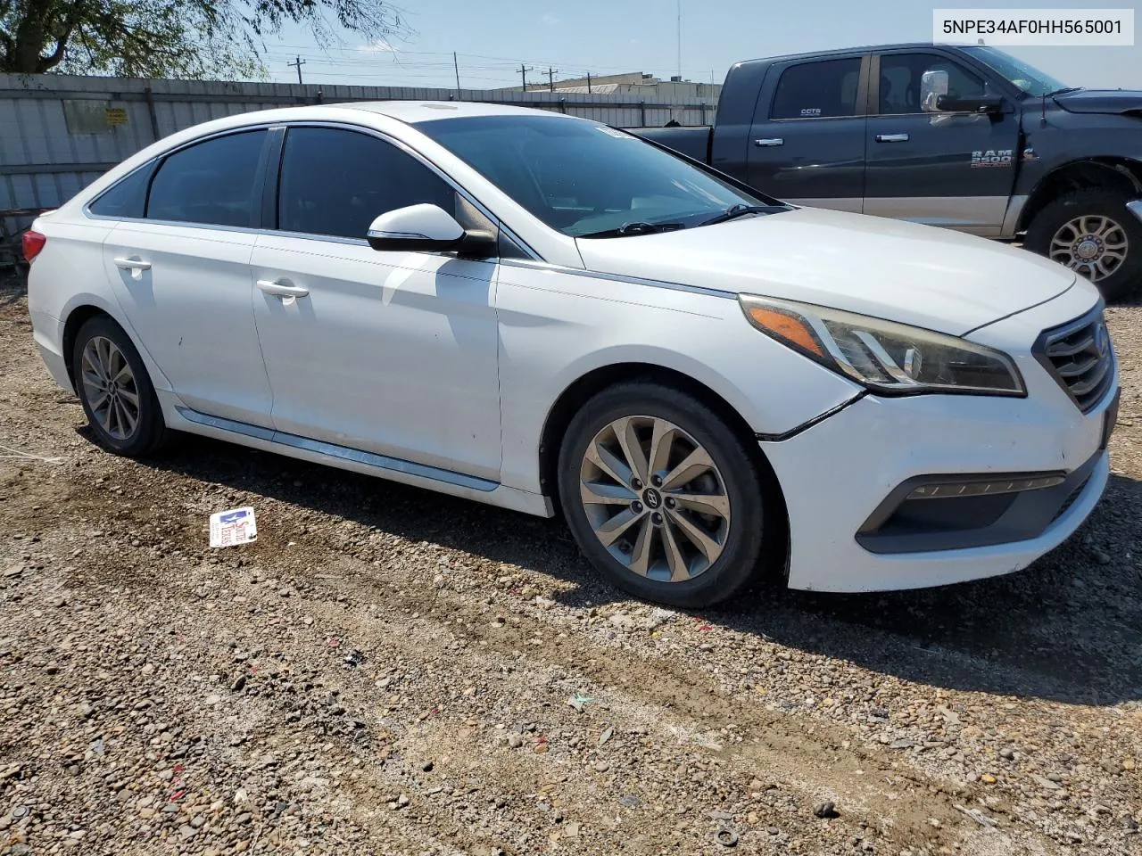 5NPE34AF0HH565001 2017 Hyundai Sonata Sport