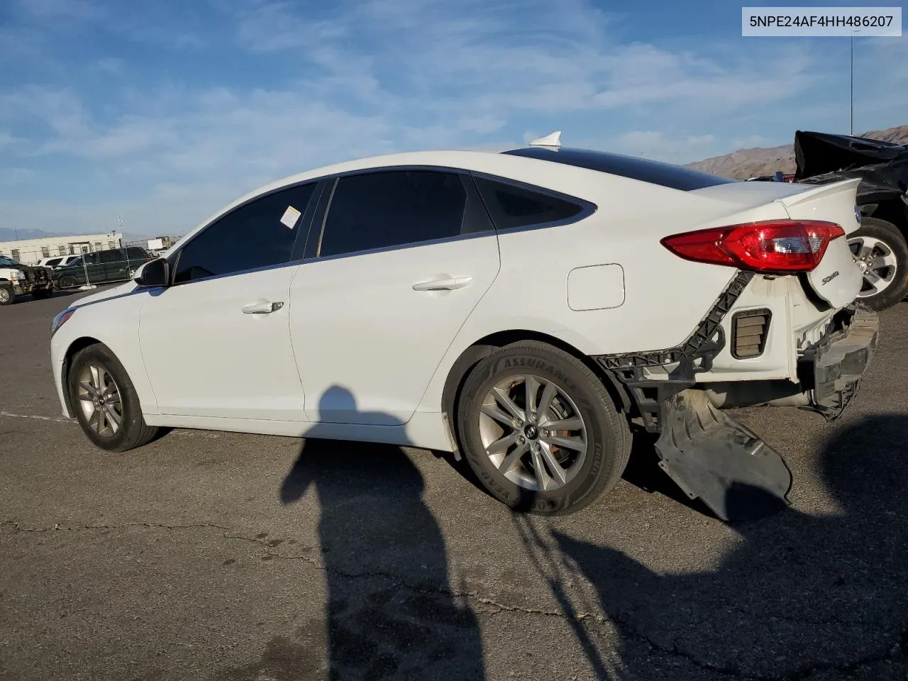 2017 Hyundai Sonata Se VIN: 5NPE24AF4HH486207 Lot: 75540624