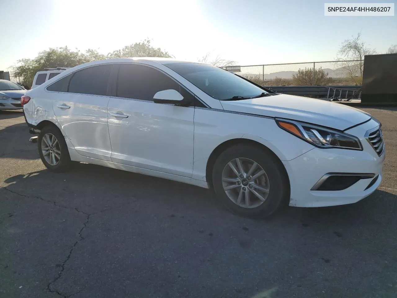 2017 Hyundai Sonata Se VIN: 5NPE24AF4HH486207 Lot: 75540624