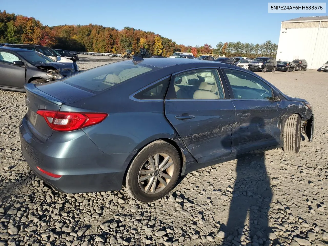 2017 Hyundai Sonata Se VIN: 5NPE24AF6HH588575 Lot: 75673854