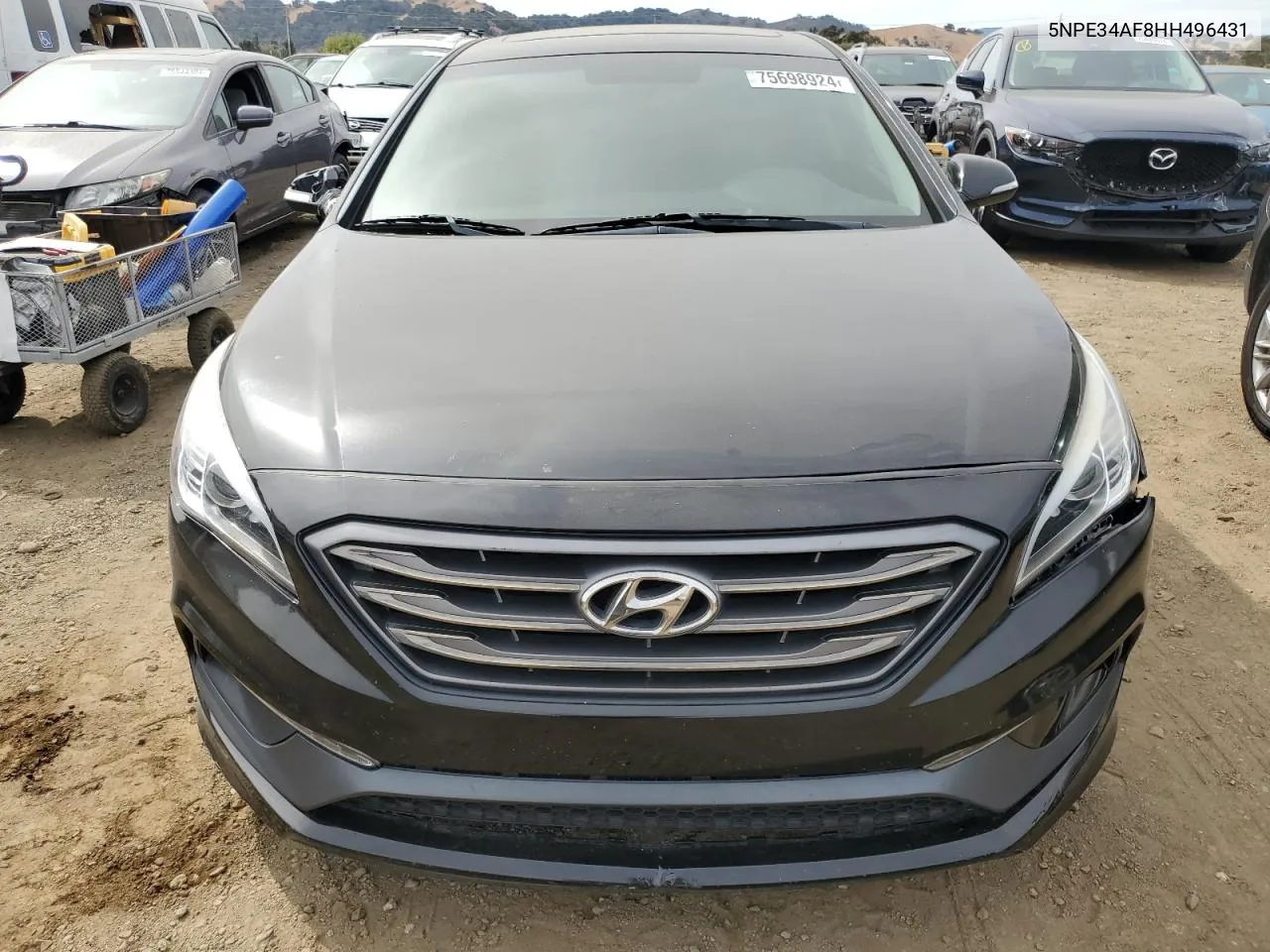 5NPE34AF8HH496431 2017 Hyundai Sonata Sport