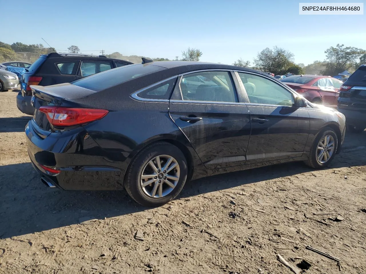 2017 Hyundai Sonata Se VIN: 5NPE24AF8HH464680 Lot: 75797904