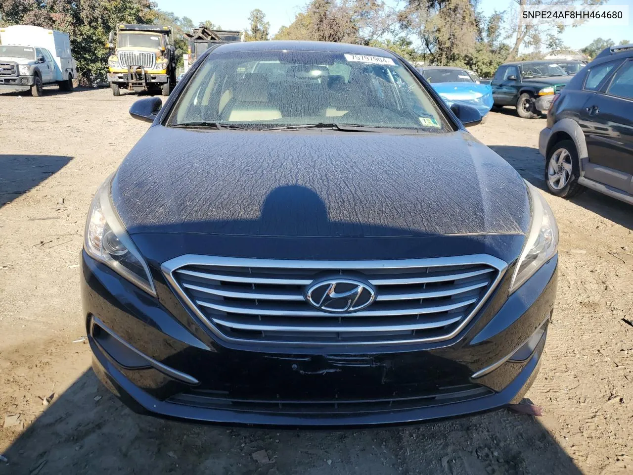 2017 Hyundai Sonata Se VIN: 5NPE24AF8HH464680 Lot: 75797904