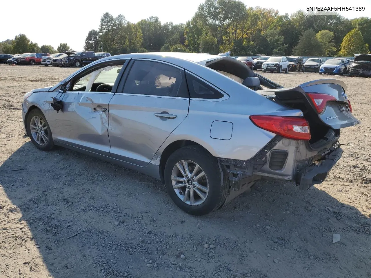 2017 Hyundai Sonata Se VIN: 5NPE24AF5HH541389 Lot: 75802214