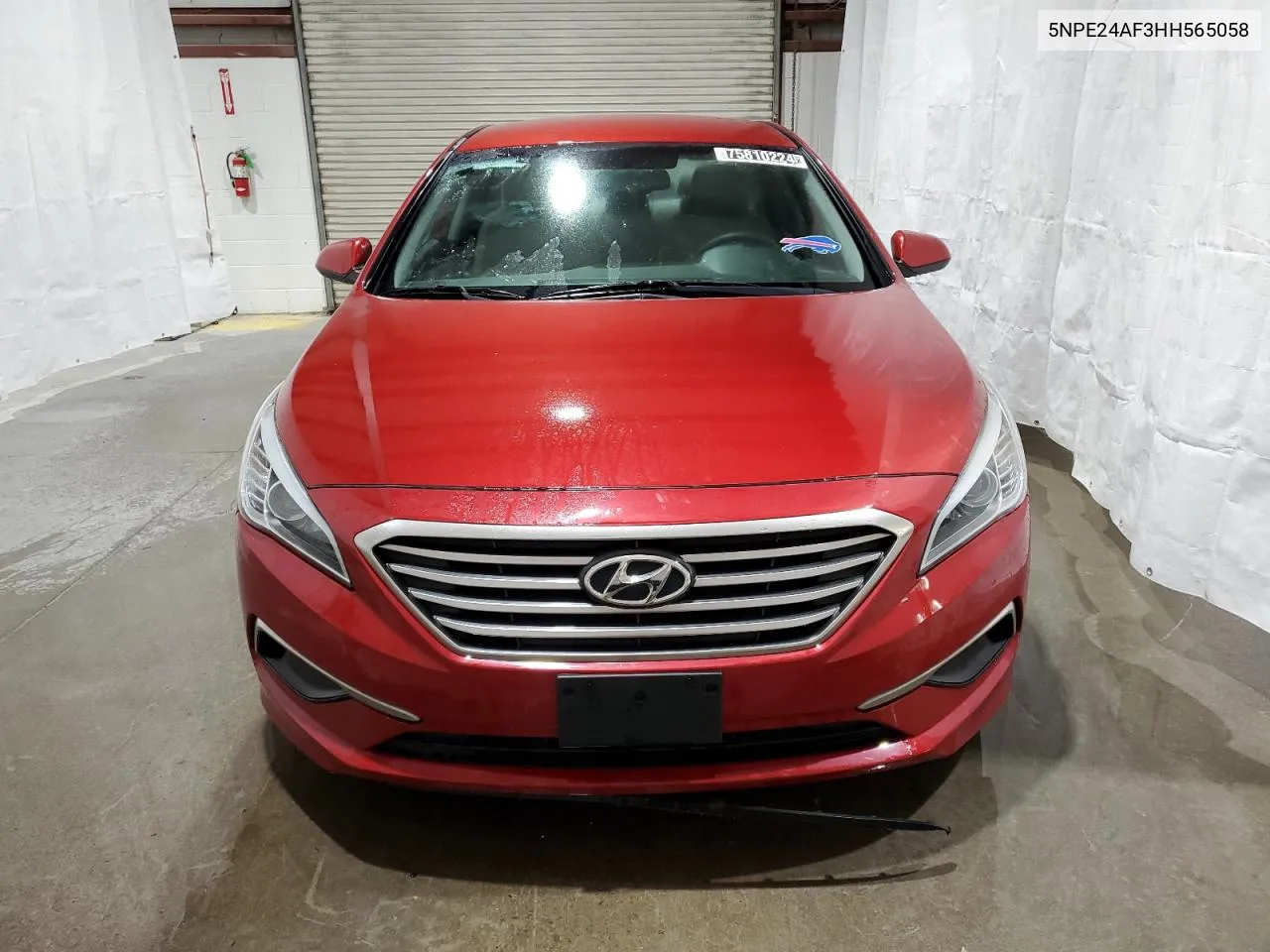 2017 Hyundai Sonata Se VIN: 5NPE24AF3HH565058 Lot: 75810224