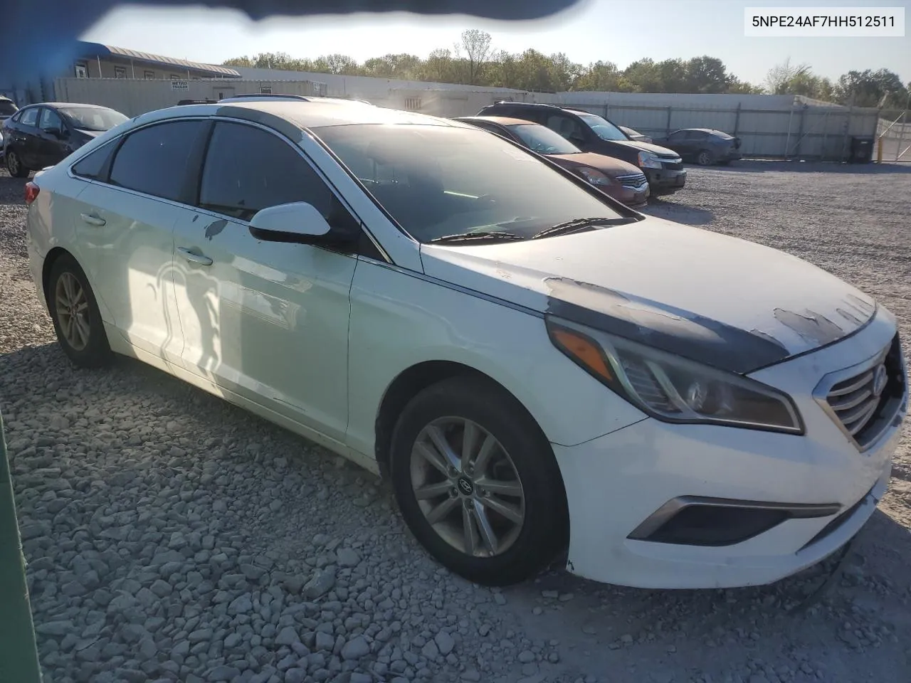 2017 Hyundai Sonata Se VIN: 5NPE24AF7HH512511 Lot: 75819464