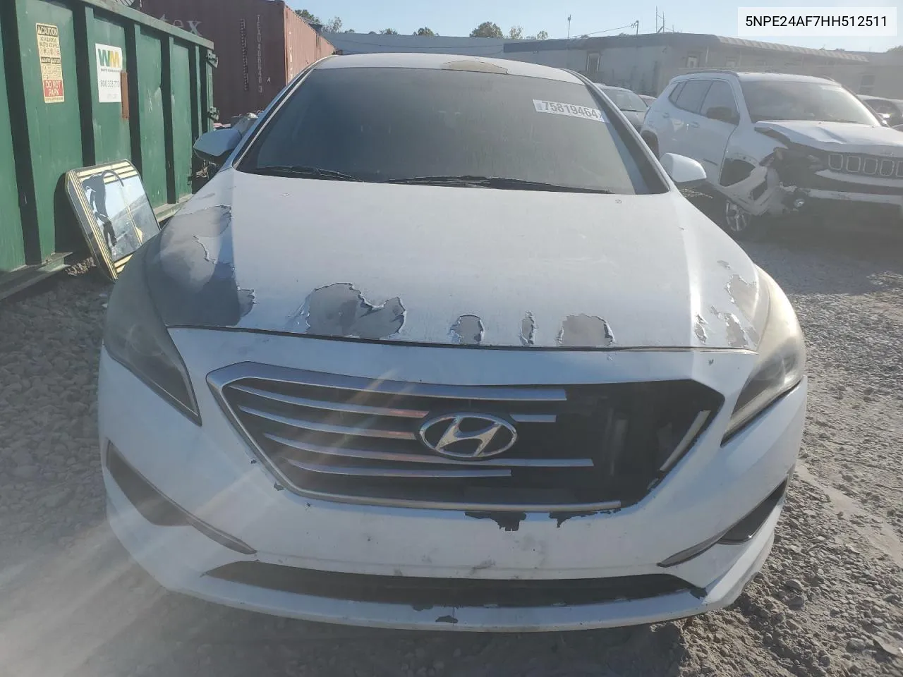 5NPE24AF7HH512511 2017 Hyundai Sonata Se