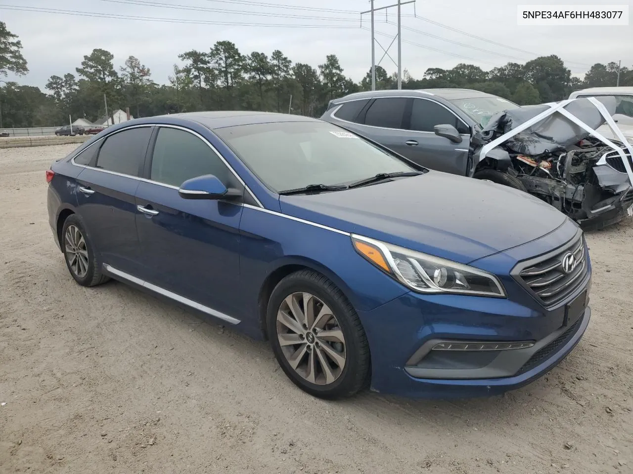 5NPE34AF6HH483077 2017 Hyundai Sonata Sport