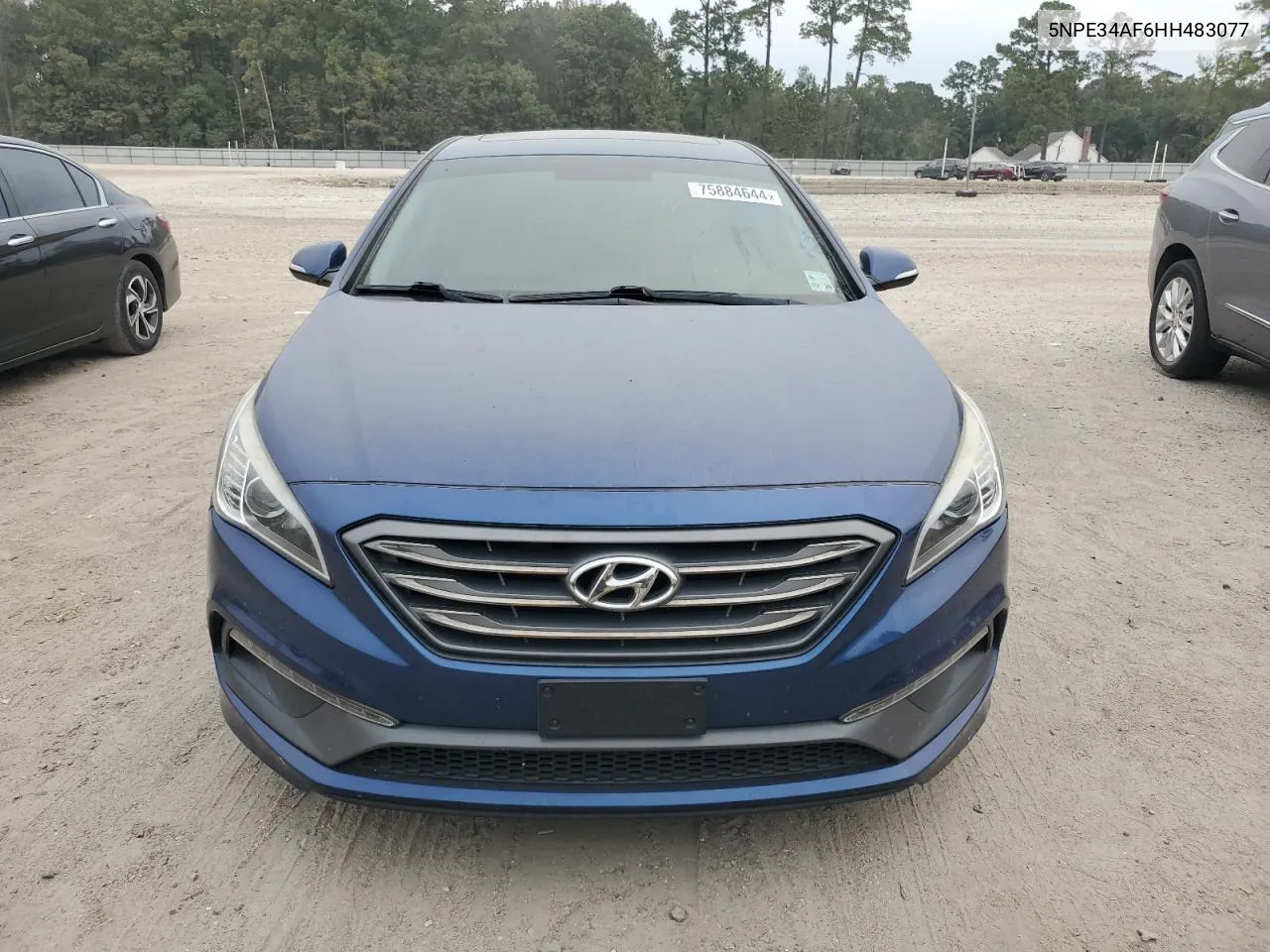 5NPE34AF6HH483077 2017 Hyundai Sonata Sport