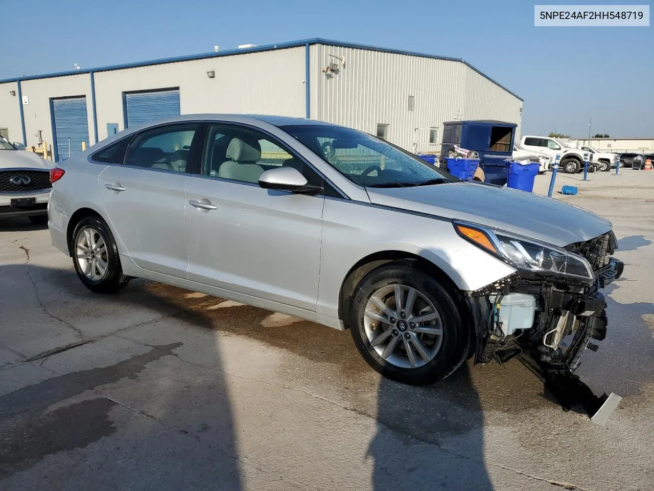 2017 Hyundai Sonata Se VIN: 5NPE24AF2HH548719 Lot: 75929104