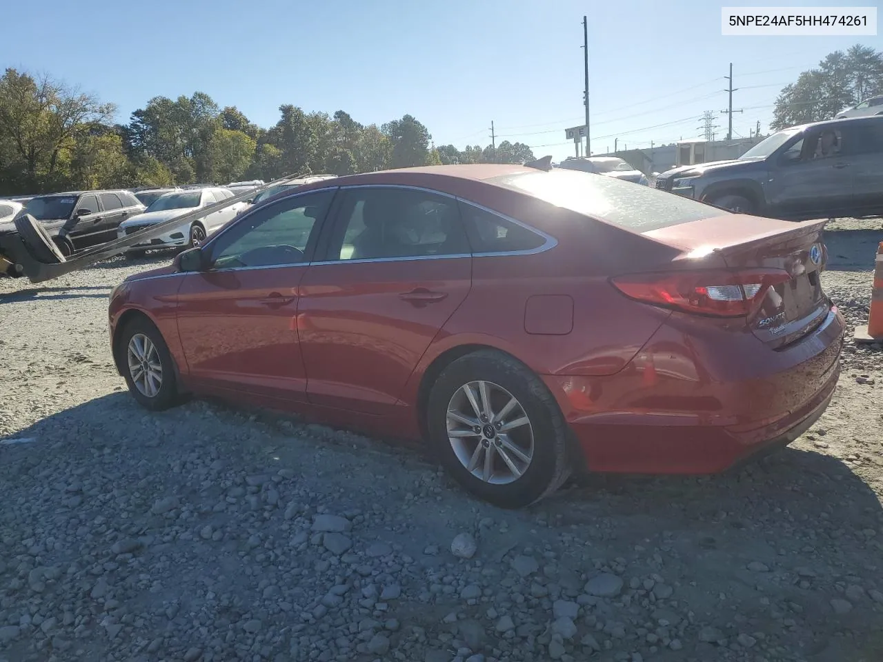 5NPE24AF5HH474261 2017 Hyundai Sonata Se