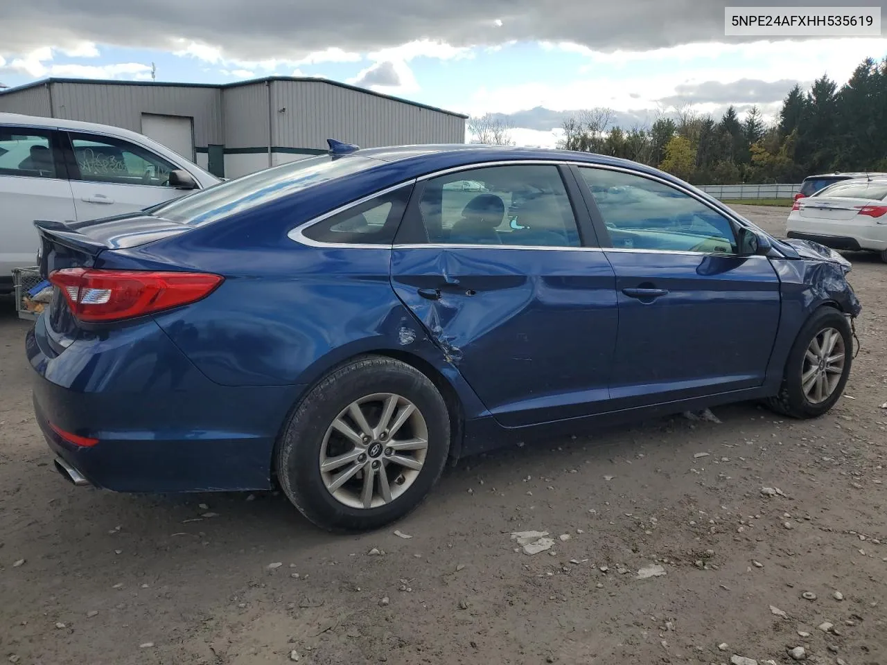 2017 Hyundai Sonata Se VIN: 5NPE24AFXHH535619 Lot: 76051244