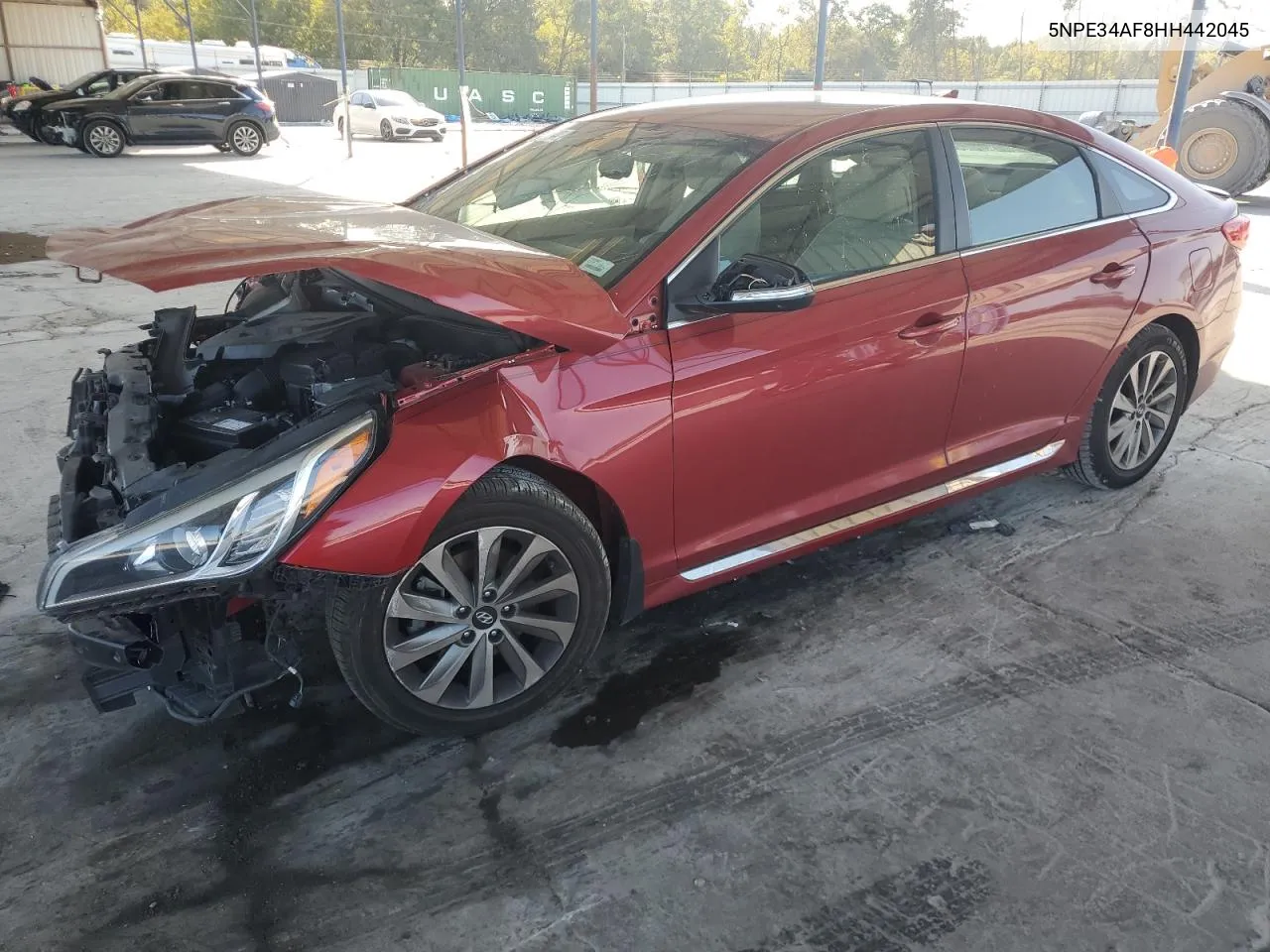 5NPE34AF8HH442045 2017 Hyundai Sonata Sport