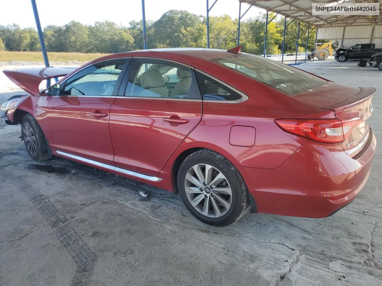 5NPE34AF8HH442045 2017 Hyundai Sonata Sport