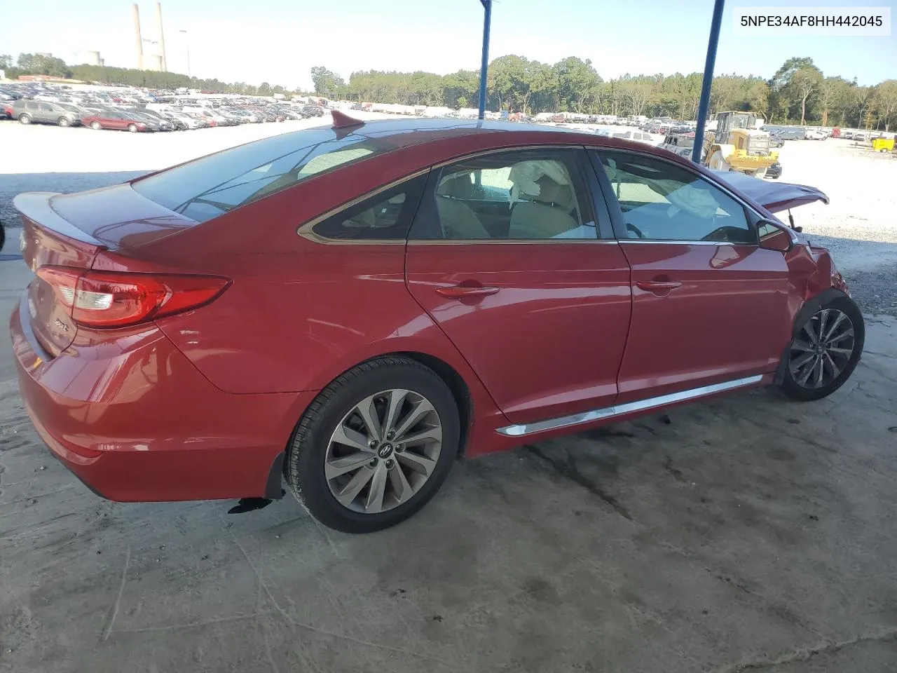 5NPE34AF8HH442045 2017 Hyundai Sonata Sport