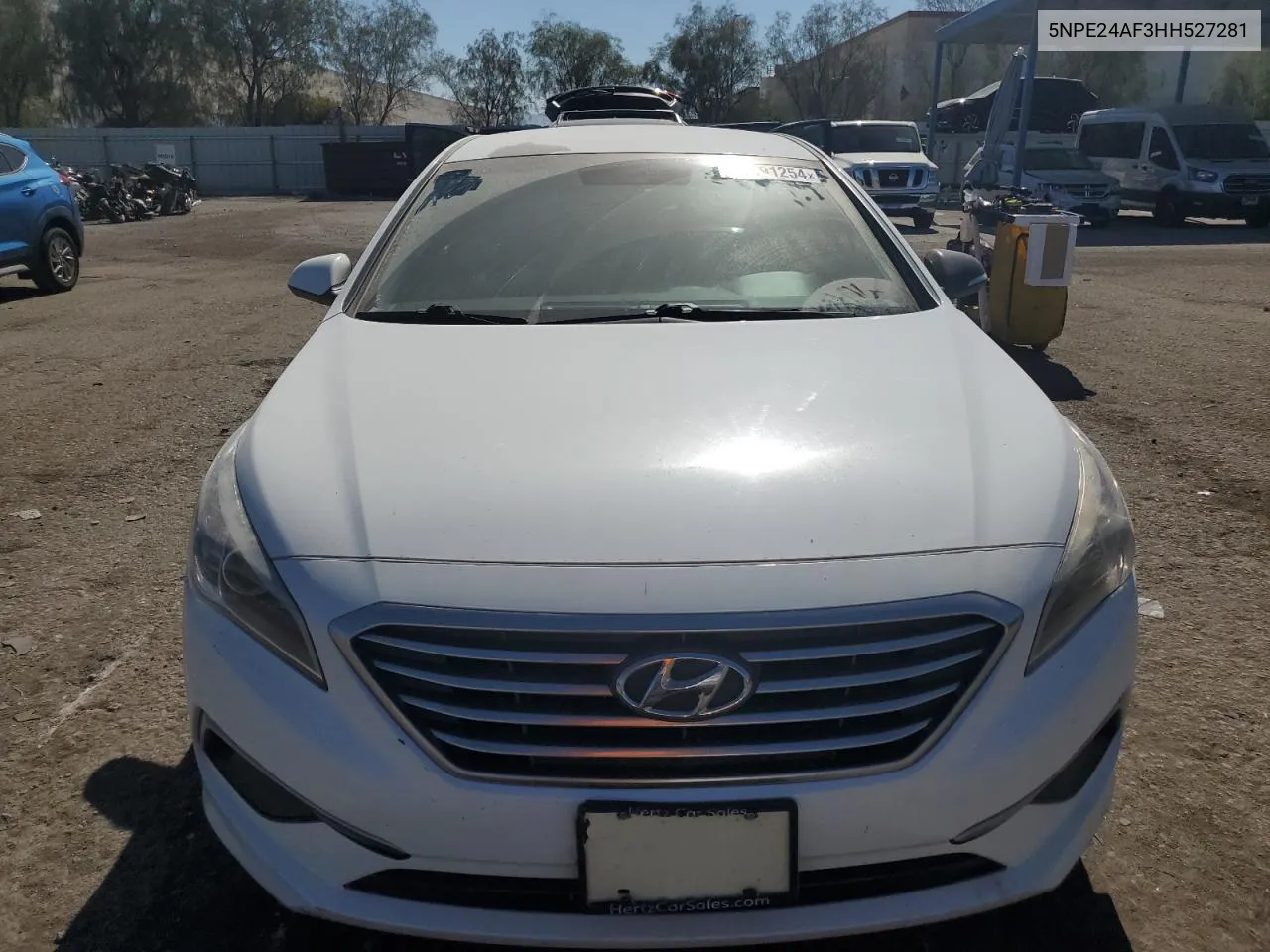 2017 Hyundai Sonata Se VIN: 5NPE24AF3HH527281 Lot: 76091254