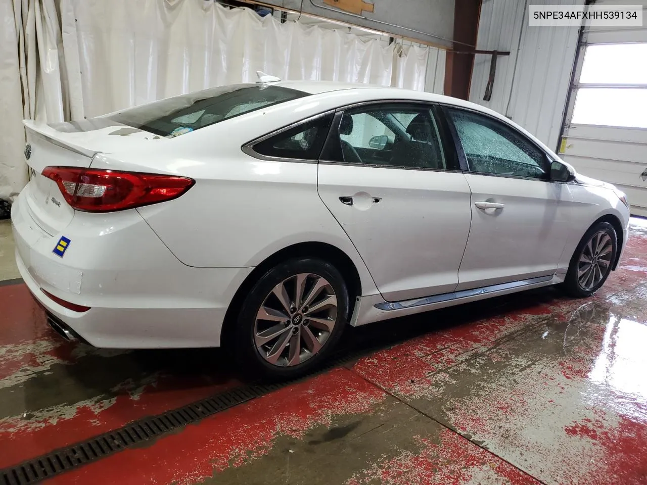 5NPE34AFXHH539134 2017 Hyundai Sonata Sport