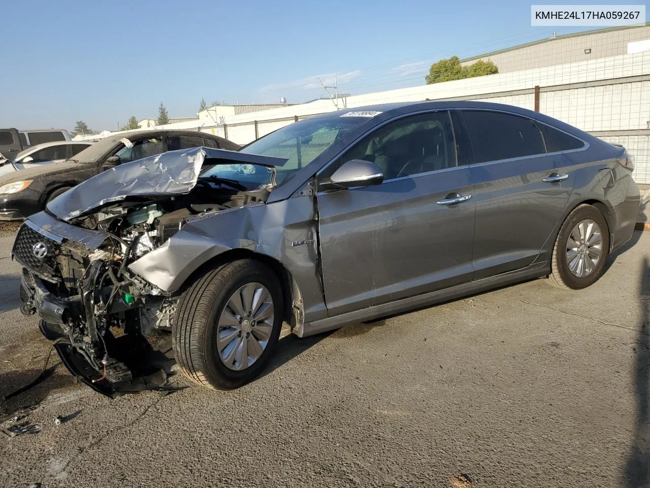 KMHE24L17HA059267 2017 Hyundai Sonata Hybrid