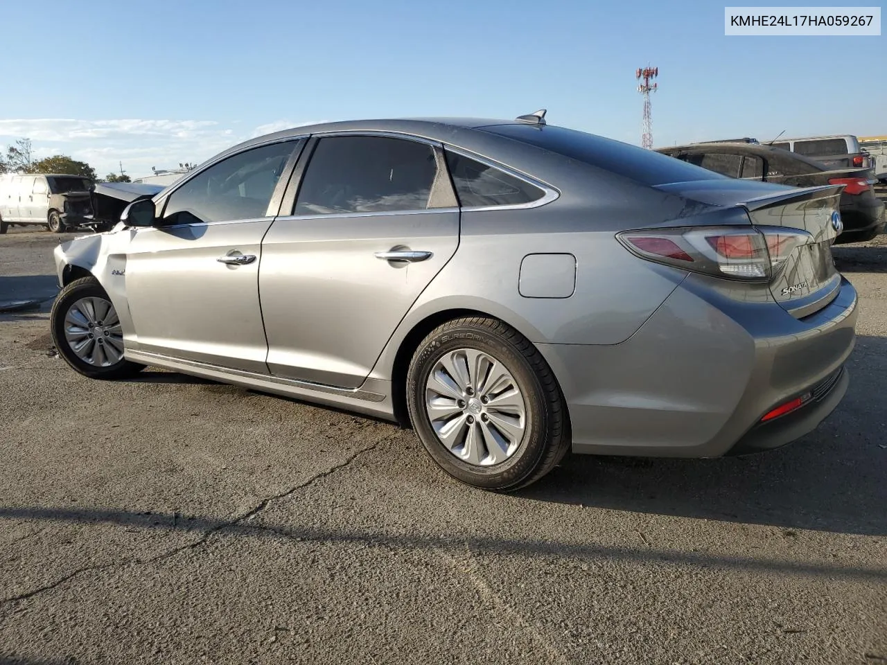 2017 Hyundai Sonata Hybrid VIN: KMHE24L17HA059267 Lot: 76178884