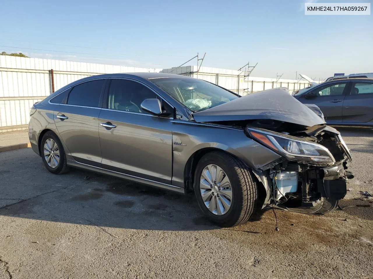 KMHE24L17HA059267 2017 Hyundai Sonata Hybrid