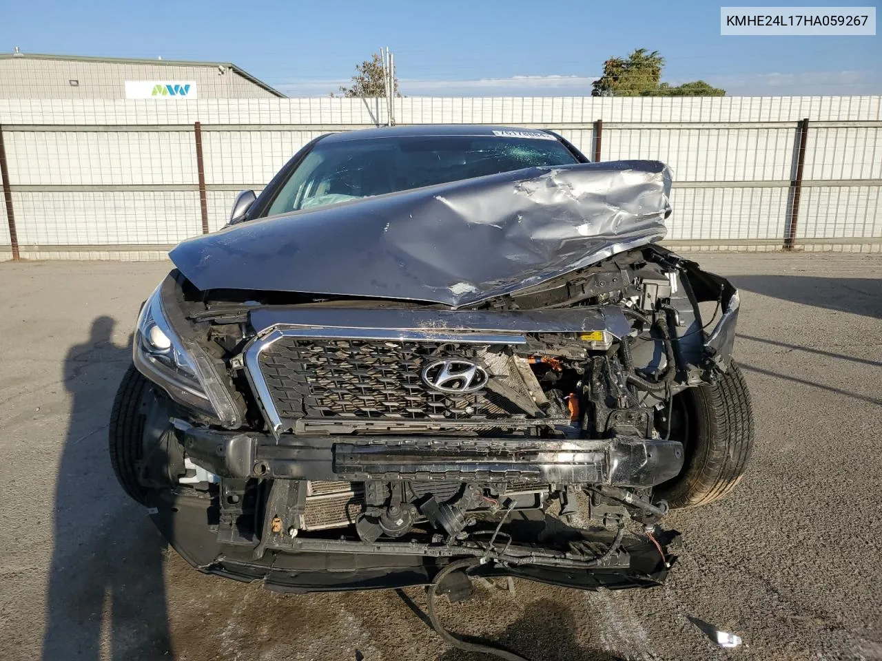 KMHE24L17HA059267 2017 Hyundai Sonata Hybrid