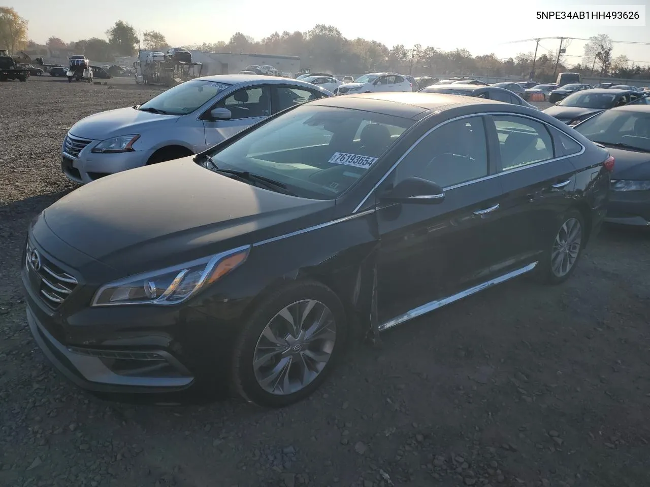 2017 Hyundai Sonata Sport VIN: 5NPE34AB1HH493626 Lot: 76193654