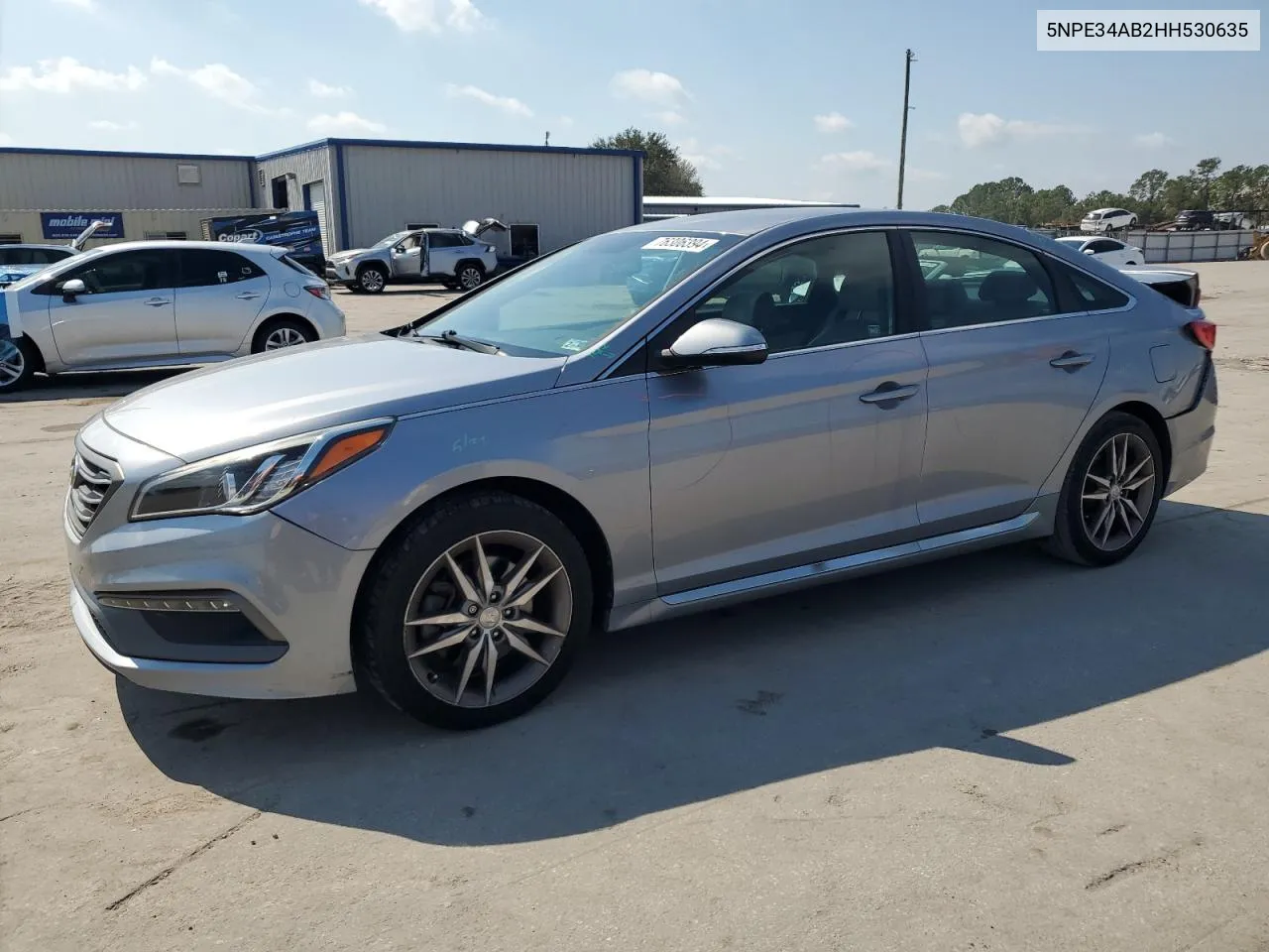 2017 Hyundai Sonata Sport VIN: 5NPE34AB2HH530635 Lot: 76306394