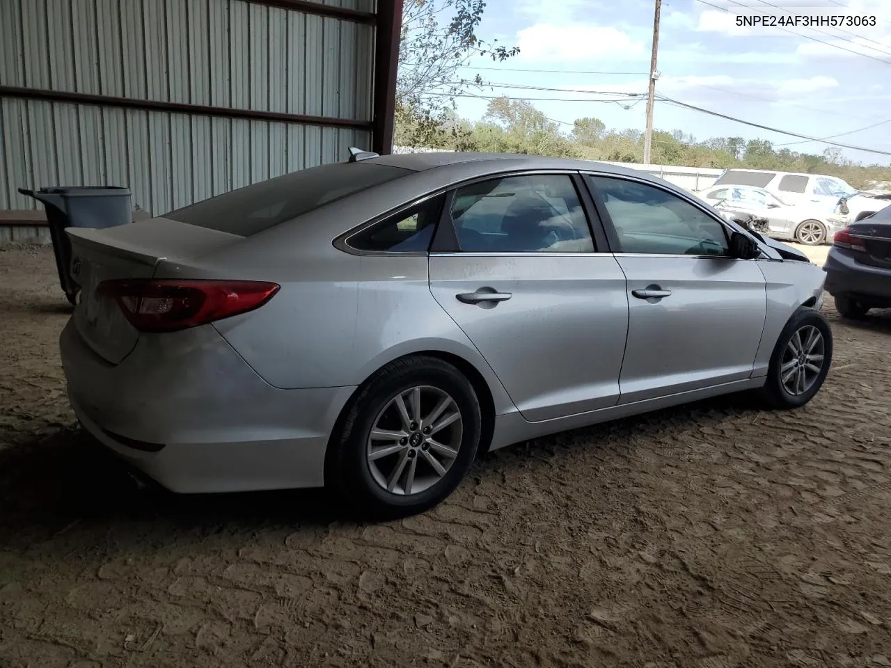 2017 Hyundai Sonata Se VIN: 5NPE24AF3HH573063 Lot: 76420464