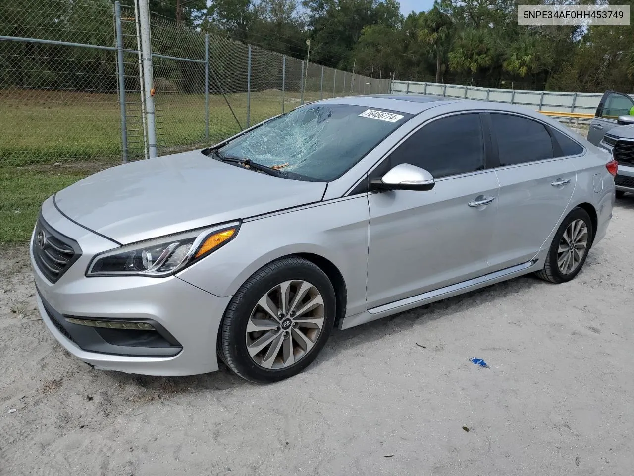 2017 Hyundai Sonata Sport VIN: 5NPE34AF0HH453749 Lot: 76456774