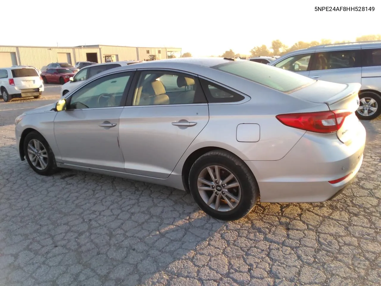 2017 Hyundai Sonata Se VIN: 5NPE24AF8HH528149 Lot: 76461404