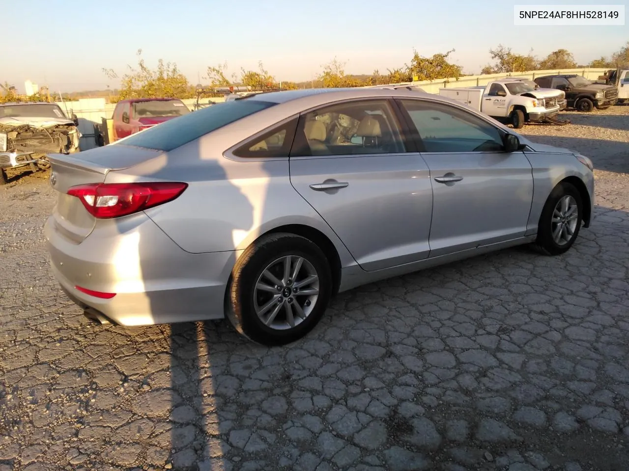 2017 Hyundai Sonata Se VIN: 5NPE24AF8HH528149 Lot: 76461404