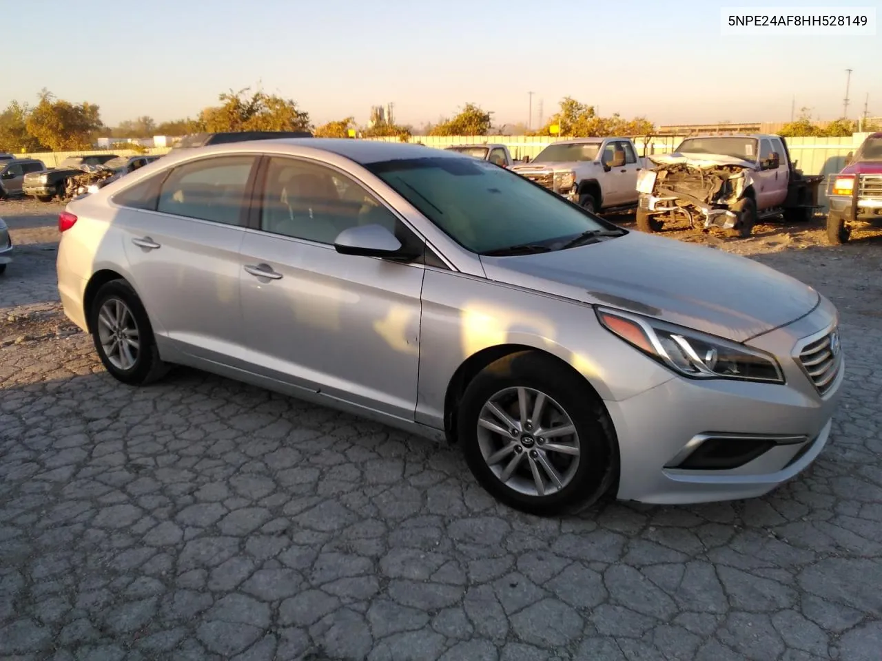 2017 Hyundai Sonata Se VIN: 5NPE24AF8HH528149 Lot: 76461404