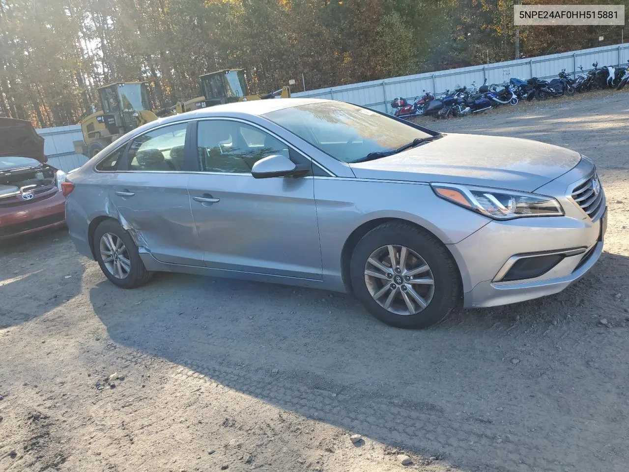 2017 Hyundai Sonata Se VIN: 5NPE24AF0HH515881 Lot: 76466304