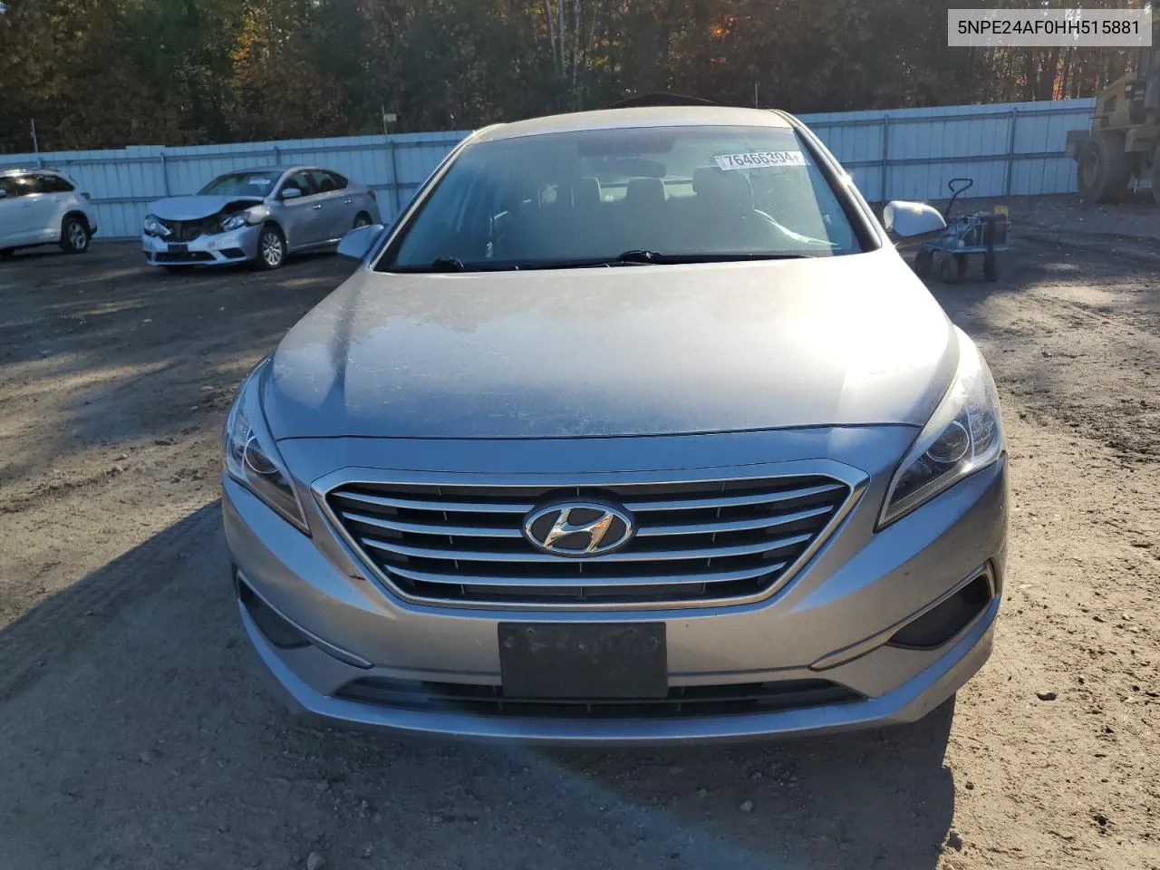 2017 Hyundai Sonata Se VIN: 5NPE24AF0HH515881 Lot: 76466304