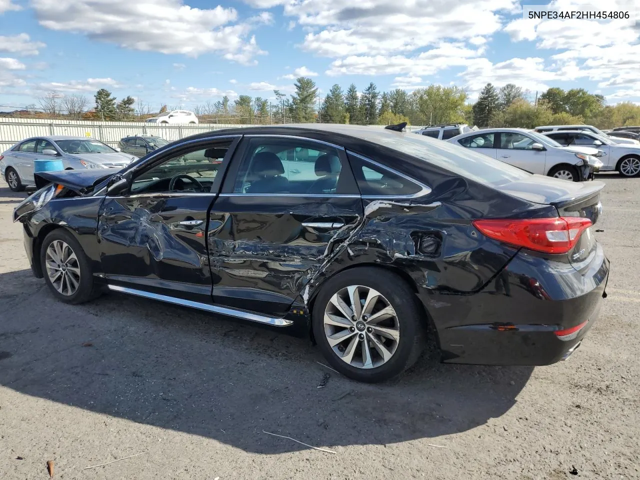 5NPE34AF2HH454806 2017 Hyundai Sonata Sport