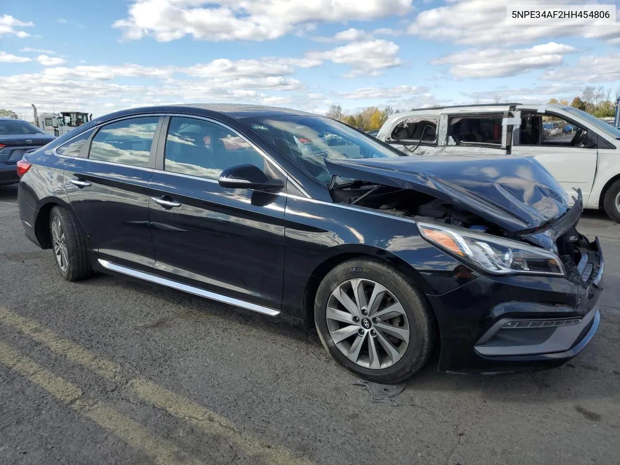 5NPE34AF2HH454806 2017 Hyundai Sonata Sport