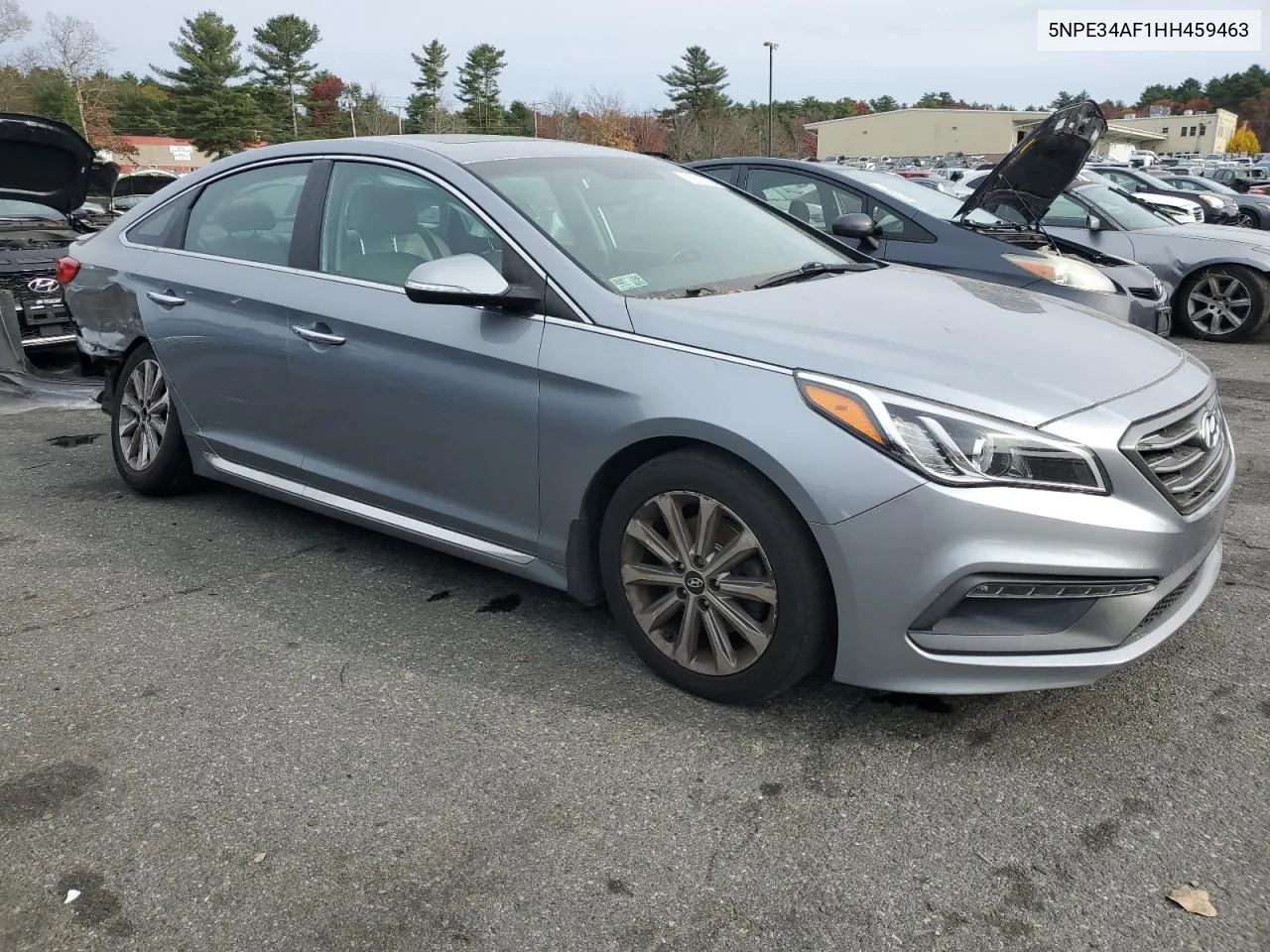 2017 Hyundai Sonata Sport VIN: 5NPE34AF1HH459463 Lot: 76513354