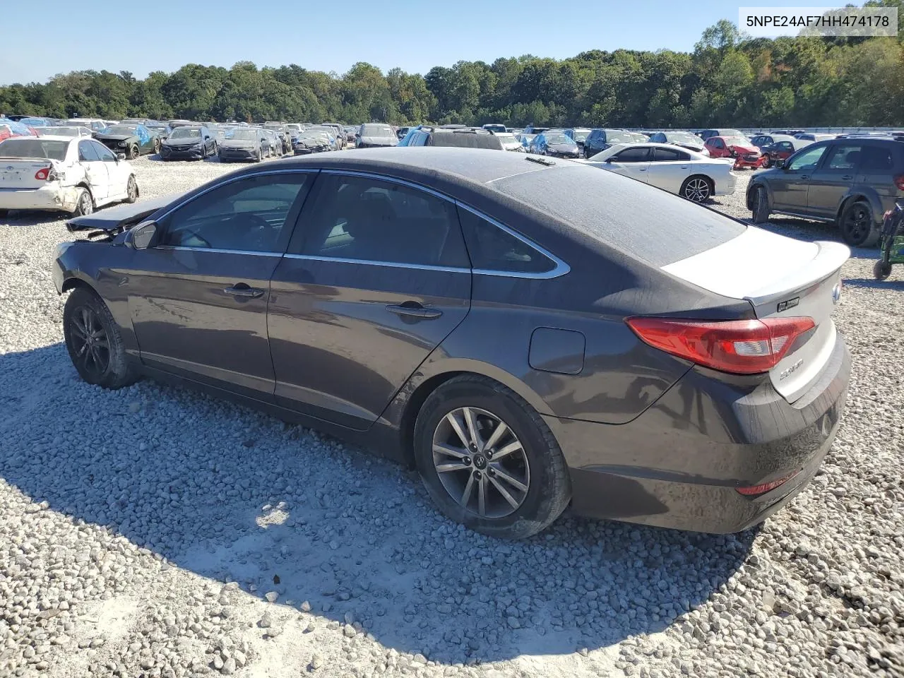 2017 Hyundai Sonata Se VIN: 5NPE24AF7HH474178 Lot: 76528264