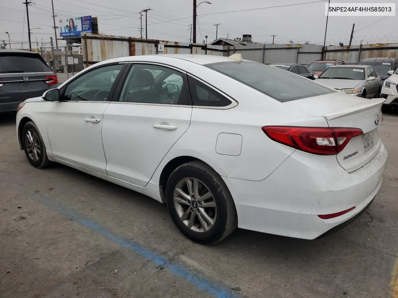 2017 Hyundai Sonata Se VIN: 5NPE24AF4HH585013 Lot: 76566144