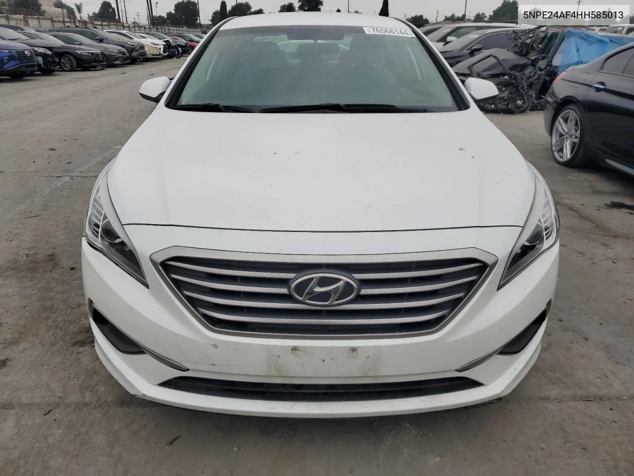 2017 Hyundai Sonata Se VIN: 5NPE24AF4HH585013 Lot: 76566144