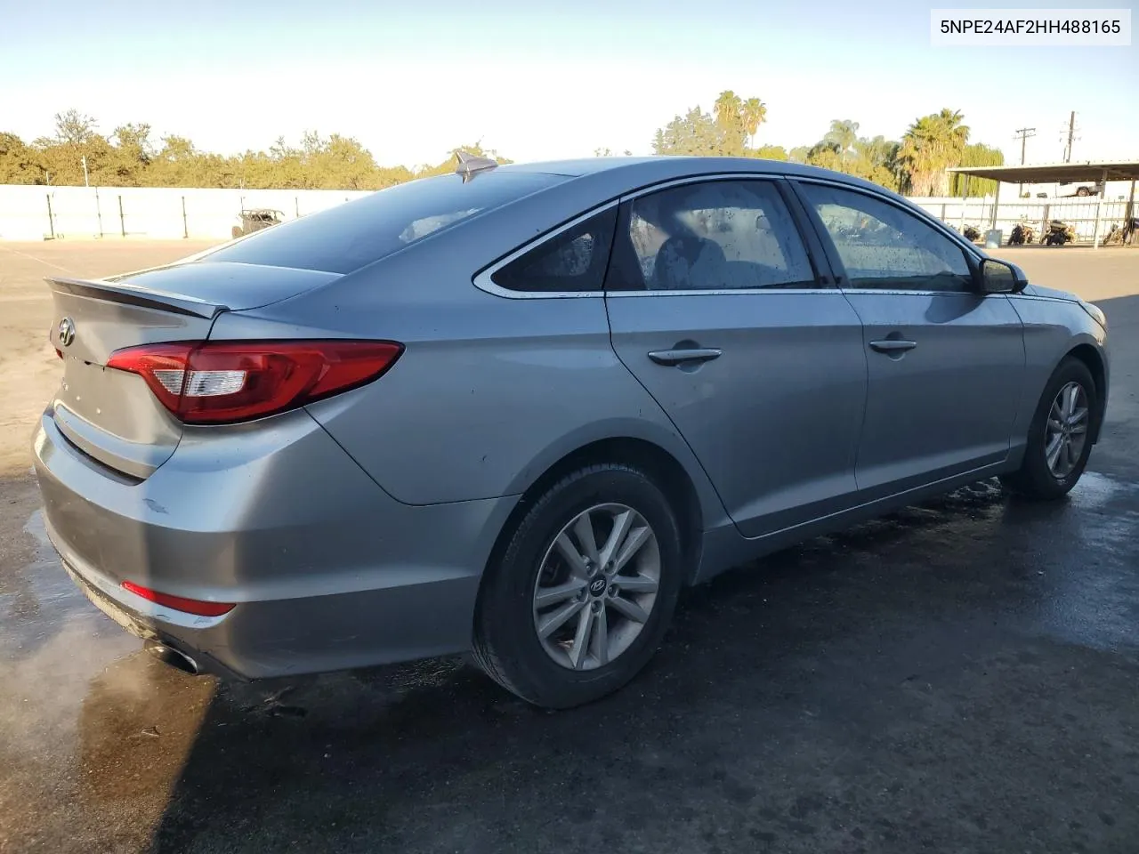 2017 Hyundai Sonata Se VIN: 5NPE24AF2HH488165 Lot: 76598074