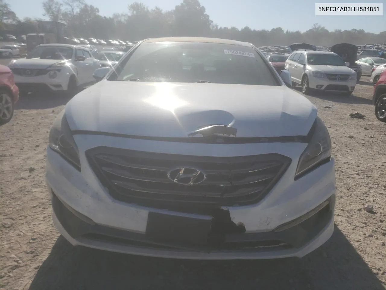 2017 Hyundai Sonata Sport VIN: 5NPE34AB3HH584851 Lot: 76624874