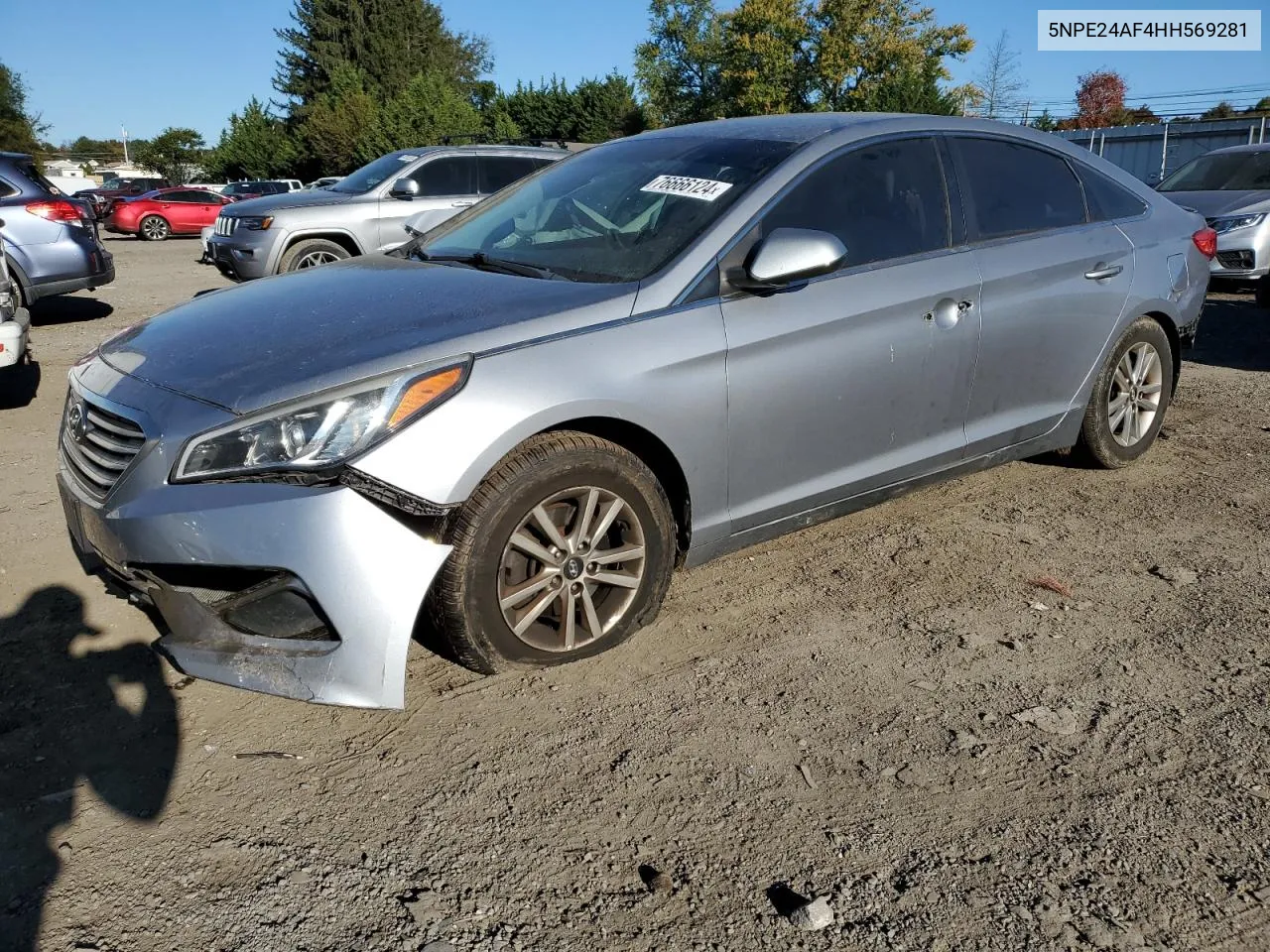 5NPE24AF4HH569281 2017 Hyundai Sonata Se