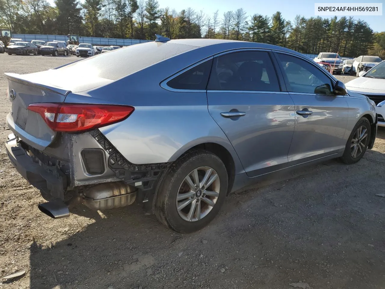 5NPE24AF4HH569281 2017 Hyundai Sonata Se