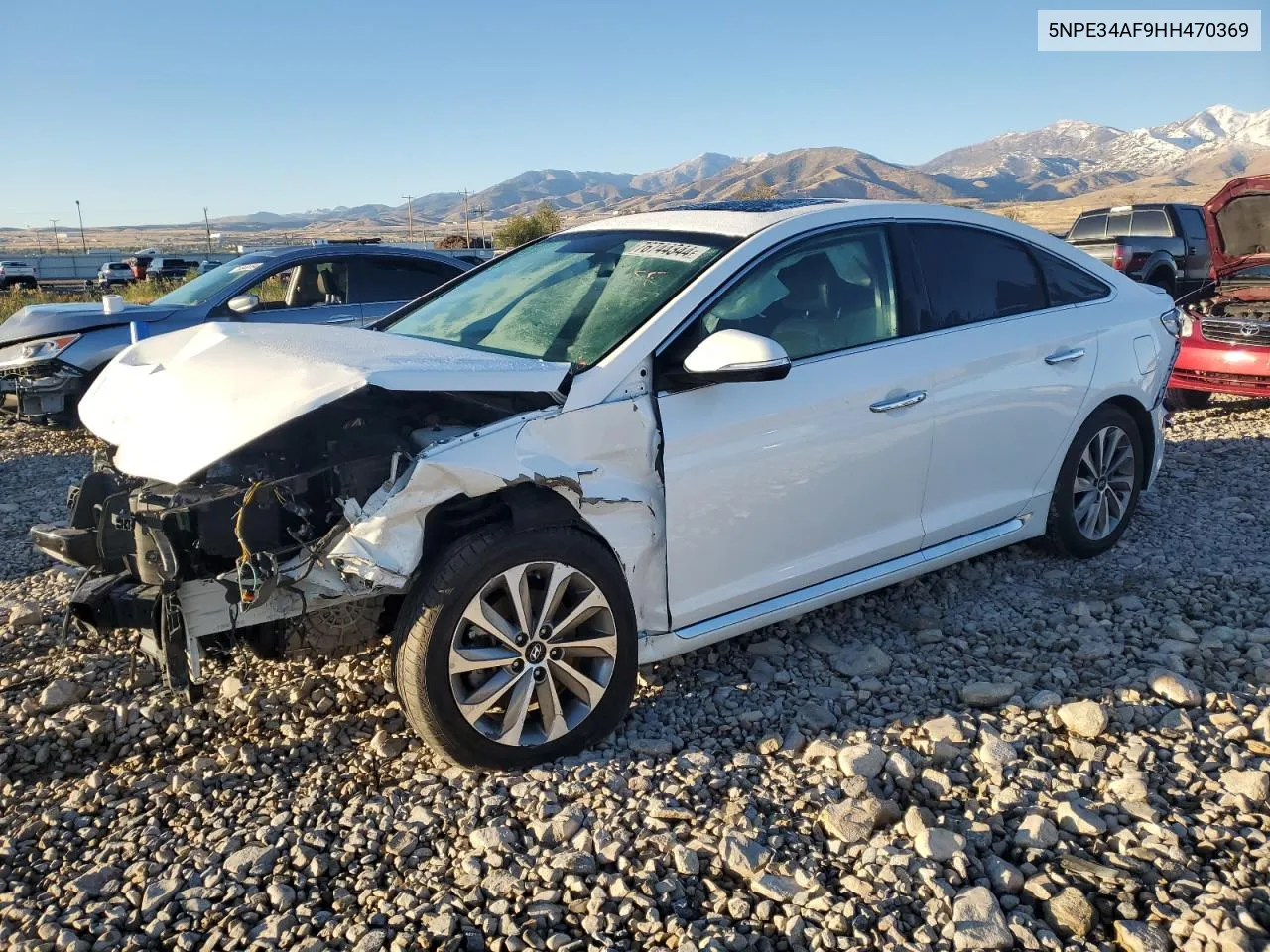 2017 Hyundai Sonata Sport VIN: 5NPE34AF9HH470369 Lot: 76744344