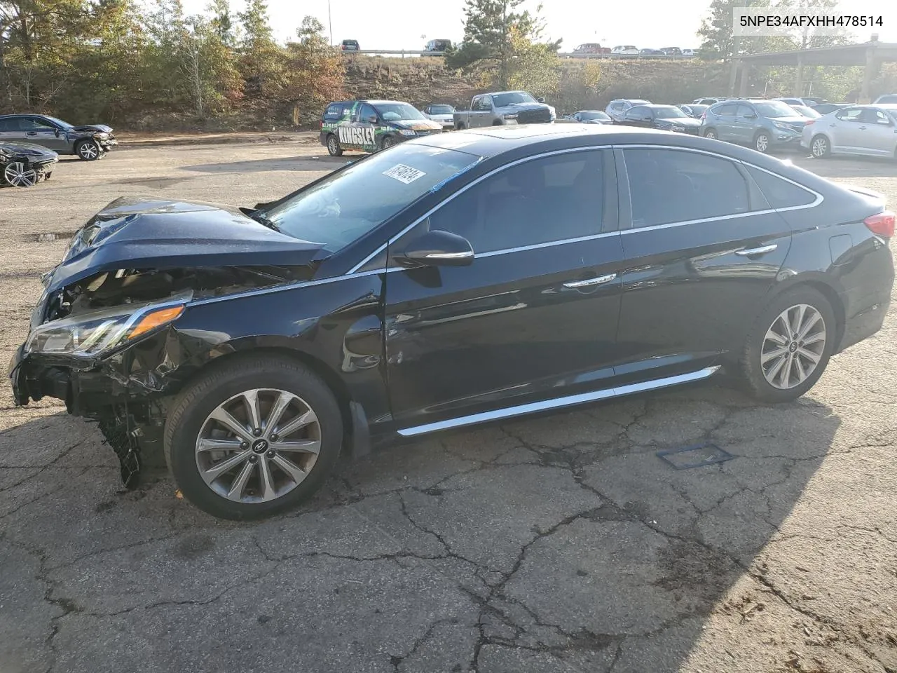 2017 Hyundai Sonata Sport VIN: 5NPE34AFXHH478514 Lot: 76746124