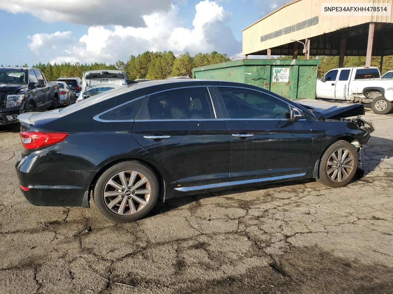 2017 Hyundai Sonata Sport VIN: 5NPE34AFXHH478514 Lot: 76746124