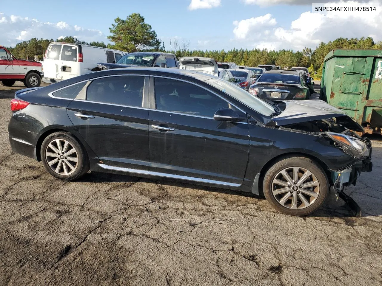 2017 Hyundai Sonata Sport VIN: 5NPE34AFXHH478514 Lot: 76746124