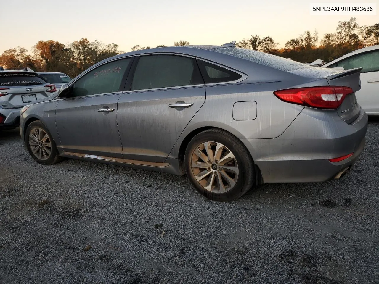 5NPE34AF9HH483686 2017 Hyundai Sonata Sport